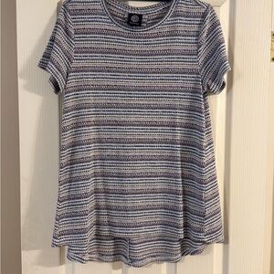Striped Short Sleeve Top
